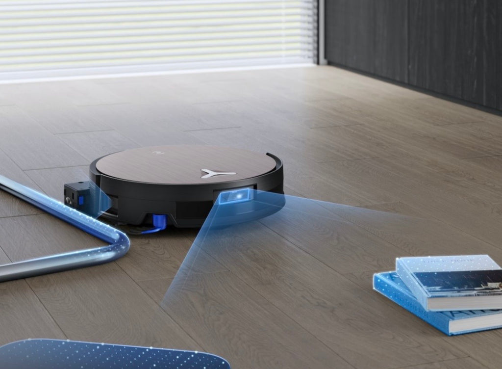 Ecovacs DEEBOT X11 OmniCyclone - Bagless, Wet Dry , 18,500Pa Robot Vacuum