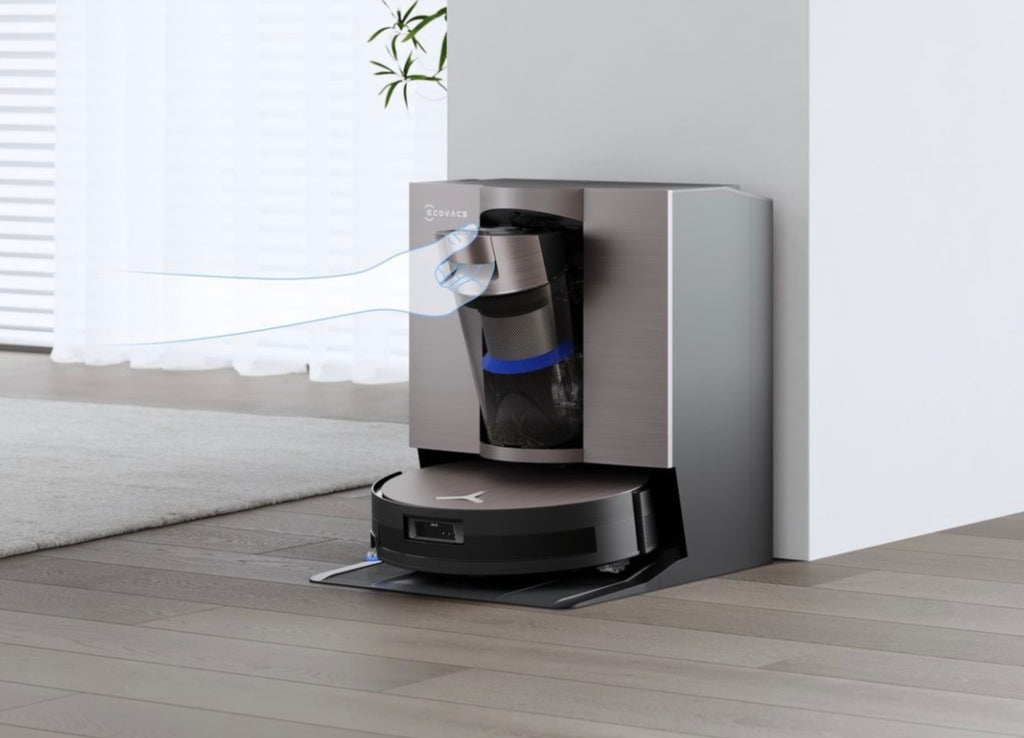 Ecovacs DEEBOT X11 OmniCyclone - Bagless, Wet Dry , 18,500Pa Robot Vacuum