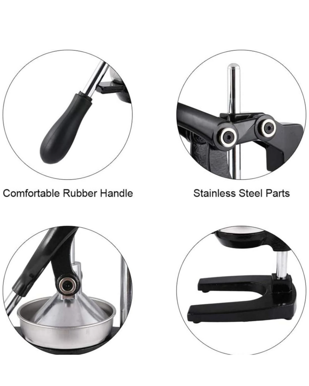 Heavy Duty Manual Citrus Juicer Commercial Home Citrus Hand Press Juicer
