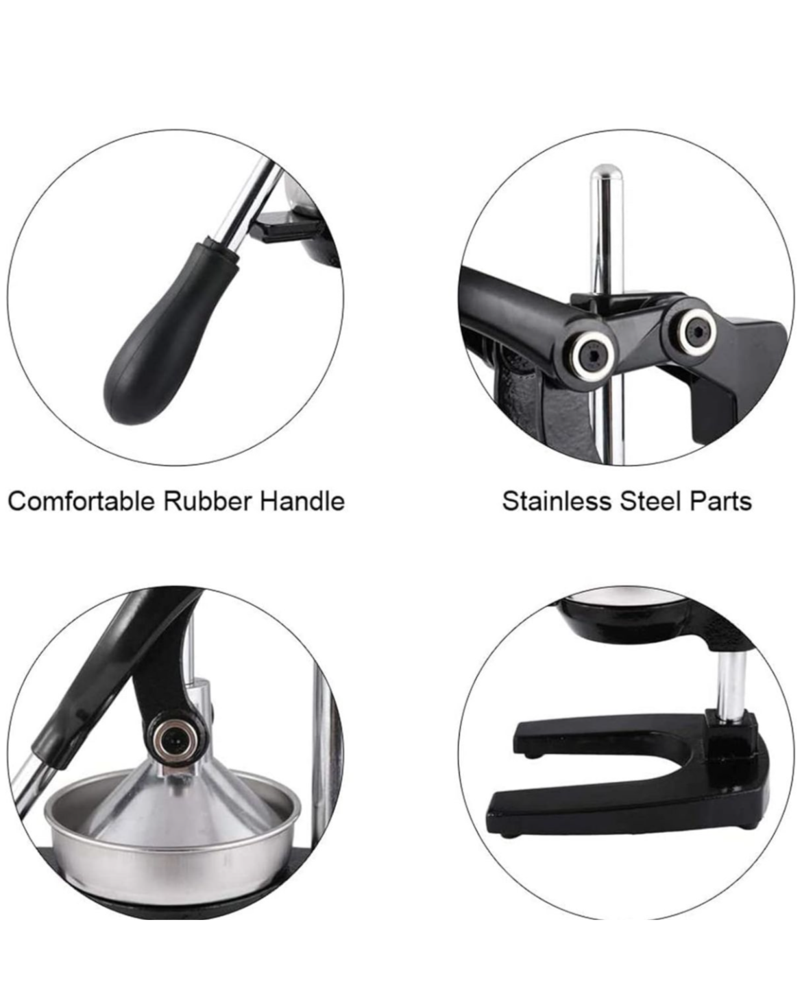 Heavy Duty Manual Citrus Juicer Commercial Home Citrus Hand Press Juicer