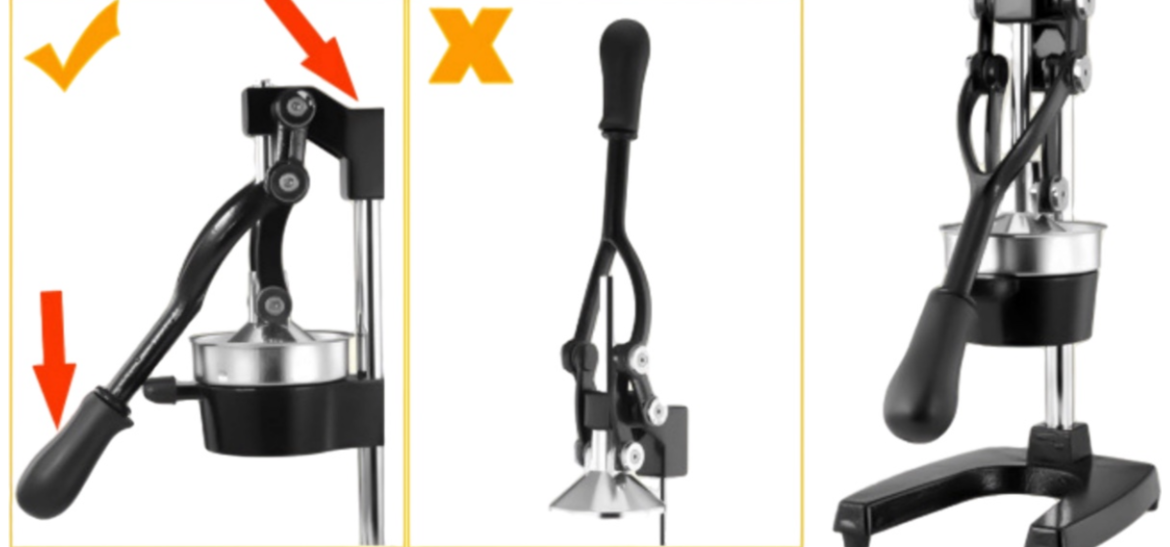 Heavy Duty Manual Citrus Juicer Commercial Home Citrus Hand Press Juicer